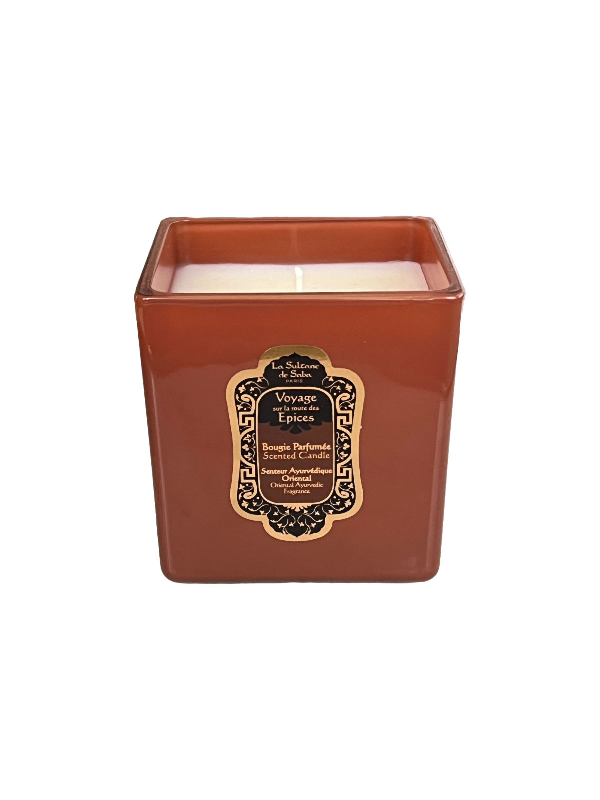 Untitled (49) Scented Candle Oriental Ayurvedic Amber Vanilla Patchouli Fragrance - Image 1